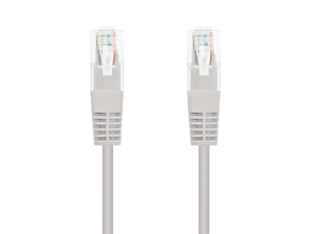 Cable de Red RJ45 UTP Nanocable 10.20.0103 Cat.5e/ 3m/ Gris