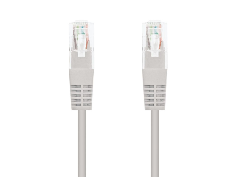 Cable de Red RJ45 UTP Nanocable 10.20.0103 Cat.5e/ 3m/ Gris