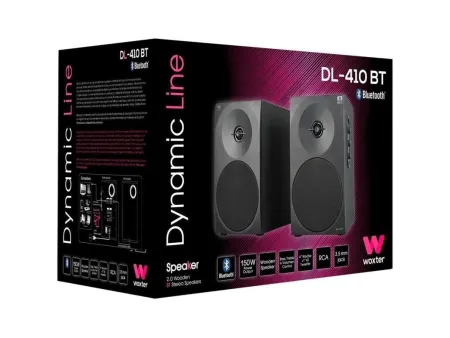 Altavoces con Bluetooth Woxter Dynamic Line DL-410 BT/ 150W/ 2.0
