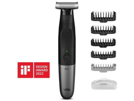 Afeitadora Braun Wet and Dry Serie X XT5100/ con Batería/ 6 Accesorios