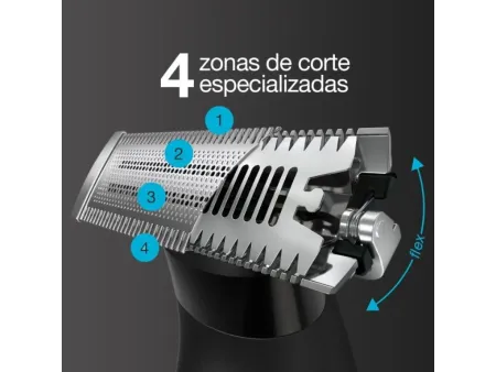 Afeitadora Braun Wet and Dry Serie X XT5100/ con Batería/ 6 Accesorios