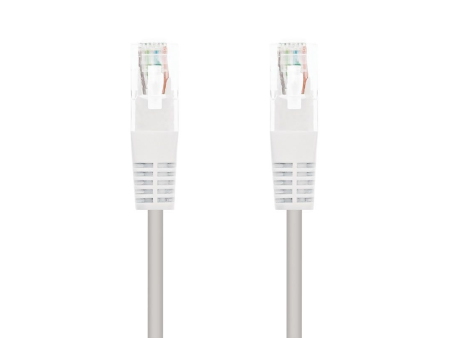 Cable de Red RJ45 UTP Nanocable 10.20.0110-W Cat.5/ 10m/ Blanco