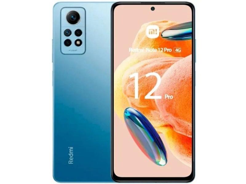 Smartphone Xiaomi Redmi Note 12 Pro 8GB/ 256GB/ 6.67'/ Azul Glacial