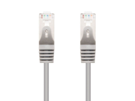 Cable de Red RJ45 FTP Nanocable 10.20.0810 Cat.6/ 10m/ Gris