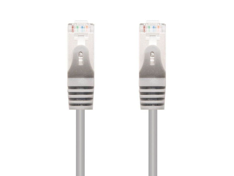 Cable de Red RJ45 FTP Nanocable 10.20.0810 Cat.6/ 10m/ Gris