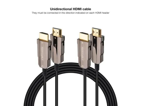 Cable HDMI 2.0 AOC 4K Nanocable 10.15.2080/ HDMI Macho - HDMI Macho/ 80m/ Negro