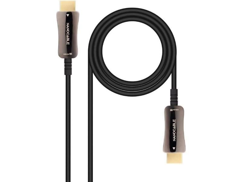 Cable HDMI 2.1 AOC 8K Nanocable 10.15.2110/ HDMI Macho - HDMI Macho/ 10m/ Negro