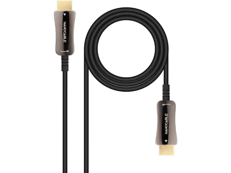 Cable HDMI 2.1 AOC 8K Nanocable 10.15.2115/ HDMI Macho - HDMI Macho/ 15m/ Negro