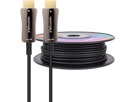 Cable HDMI 2.1 AOC 8K Nanocable 10.15.2150/ HDMI Macho - HDMI Macho/ 50m/ Negro