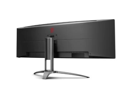 Monitor Gaming Ultrapanorámico Curvo AOC Agon AG493UCX2 48.8'/ Dual QHD/ 1ms/ 165Hz/ VA/ Multimedia/ Negro