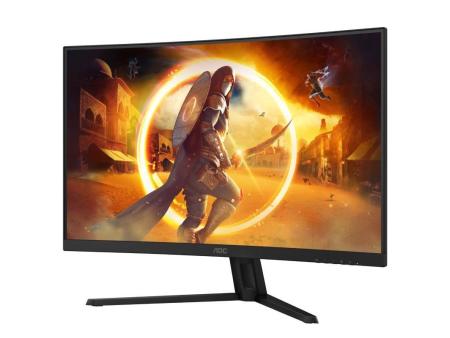 Monitor Gaming Curvo AOC CQ32G4VE 31.5'/ QHD/ 0.5ms/ 180Hz/ VA/ Negro