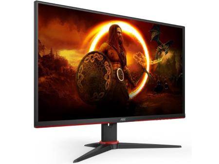 Monitor Gaming AOC Q27G2E/BK 27'/ QHD/ 1ms/ 144Hz/ VA/ Negro y Rojo