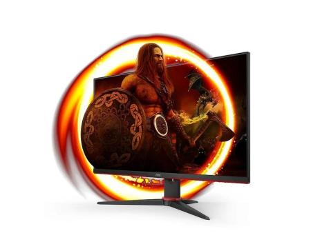 Monitor Gaming AOC 24G2SPAE/BK 23.8'/ Full HD/ 1ms/ 165Hz/ IPS/ Multimedia/ Negro