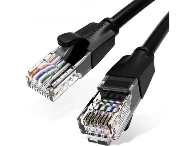 Cable de Red RJ45 UTP Vention IBEBL Cat.6/ 10m/ Negro