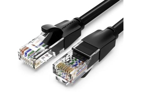 Cable de Red RJ45 UTP Vention IBEBS Cat.6/ 25m/ Negro