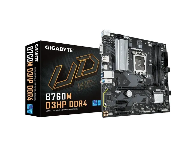 Placa Base Gigabyte B760M D3HP DDR4 Socket 1700/ Micro ATX