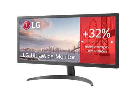 Monitor Profesional Ultrapanorámico LG UltraWide 26WQ500-B 25.7'/ WFHD/ Negro