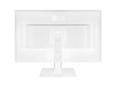 Monitor Profesional LG 24BK55YP-W 23.8'/ Full HD/ Multimedia/ Regulable en altura/ Blanco