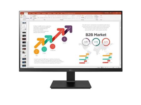 Monitor Profesional LG 27BL650C-B 27'/ Full HD/ Multimedia/ Regulable en altura/ Negro