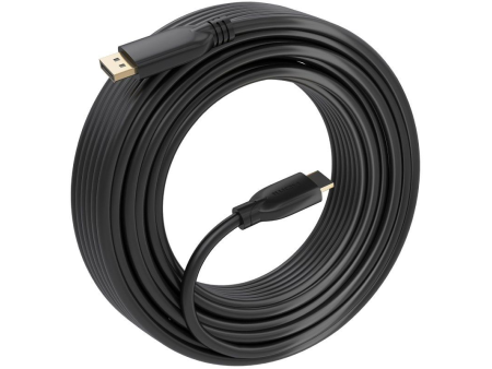 Cable Conversor Aisens A125-0922/ DisplayPort Macho - HDMI 4K Macho/ 10m/ Negro