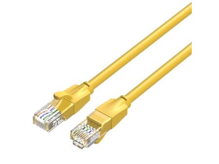 Cable de Red RJ45 UTP Vention IBEYF Cat.6/ 1m/ Amarillo