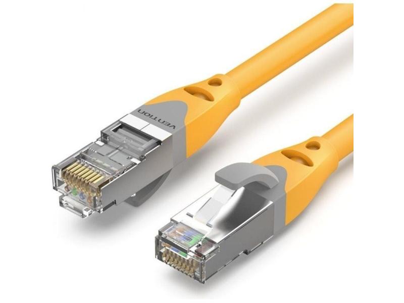 Cable de Red RJ45 SFTP Vention IBHYI Cat.6A/ 3m/ Amarillo