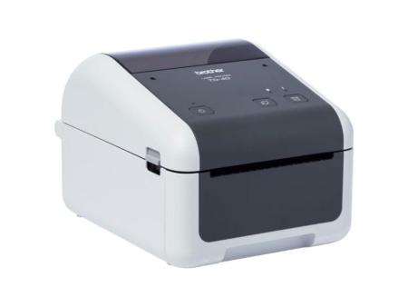 Impresora de Etiquetas y Tickets Brother TD-4410D/ Térmica/ Ancho etiqueta 108mm/ USB-RS232/ Blanca y Negra