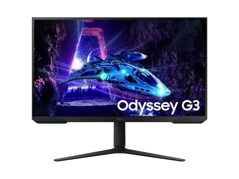 Monitor Gaming Samsung Odyssey G3 S32DG302EU/ 32'/ Full HD/ 1ms/ 180Hz/ VA/ Regulable en altura/ Negro