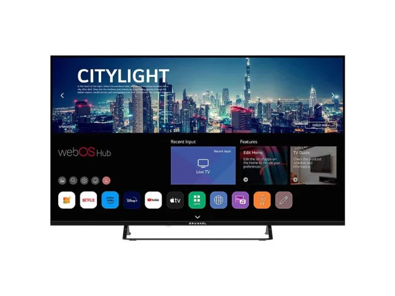 Televisor Grunkel LED-5025QLEDW 50'/ Ultra HD 4K/ Smart TV/ WiFi