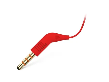 Auriculares Intrauditivos JBL T110/ con Micrófono/ Jack 3.5/ Rojos