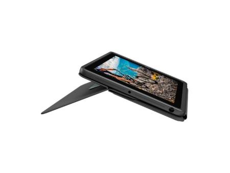 Funda con Teclado Logitech Rugged Folio para Tablets Apple Ipad 7ª y 8ª Generación 10.2'/ Negro