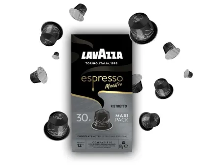 Cápsula Lavazza Espresso Maestro Ristretto para cafeteras Nespresso/ Caja de 30