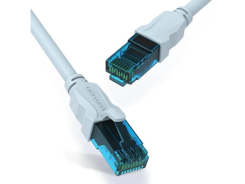 Cable de Red RJ45 UTP Vention VAP-A10-S075 Cat.5e/ 75cm/ Azul y Negro