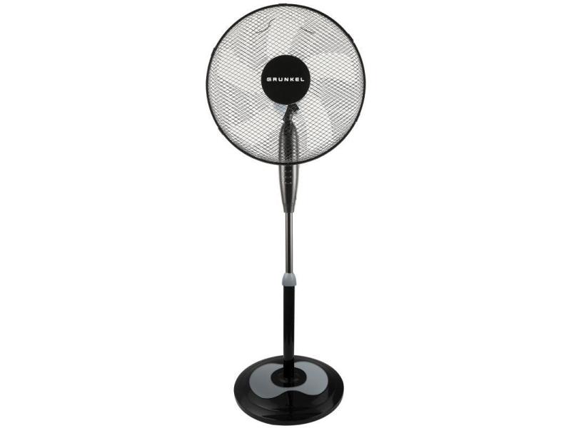 Ventilador de Pie Grunkel FAN-165R NG/ 50W/ 5 Aspas 40cm/ 3 Velocidades