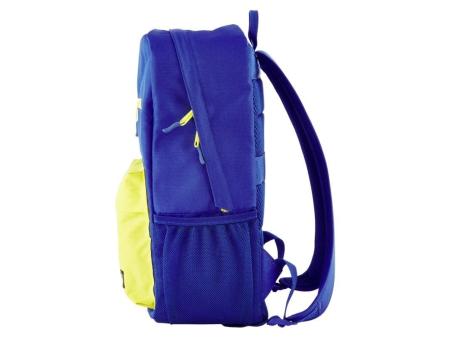 Mochila HP Campus 7J596AA para Portátiles hasta 15.6'/ Azul y Lima