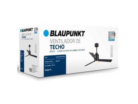 Ventilador de Techo Blaupunkt BP2012/ 65W/ 3 Aspas 132cm