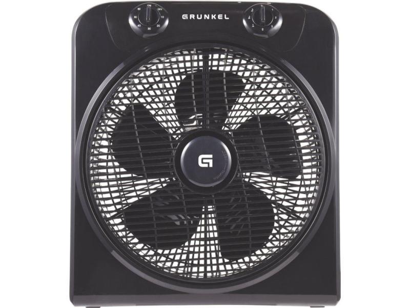 Ventilador de Suelo Grunkel Box Fan NG/ 45W/ 5 Aspas 30cm/ 3 Velocidades