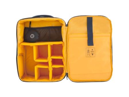 Mochila HP 6M5S3AA Creator para Portátiles hasta 16.1'/ Azul Marino y Amarillo