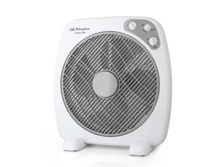 Ventilador de Suelo Orbegozo Box Fan BF 0140/ 60W/ 4 Aspas 40cm/ 3 velocidades