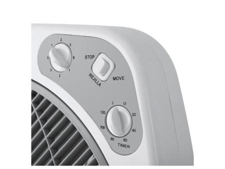 Ventilador de Suelo Orbegozo Box Fan BF 0140/ 60W/ 4 Aspas 40cm/ 3 velocidades