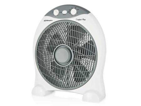 Ventilador de Suelo Orbegozo Box Fan BF 1030/ 45W/ 5 Aspas 30cm/ 3 velocidades