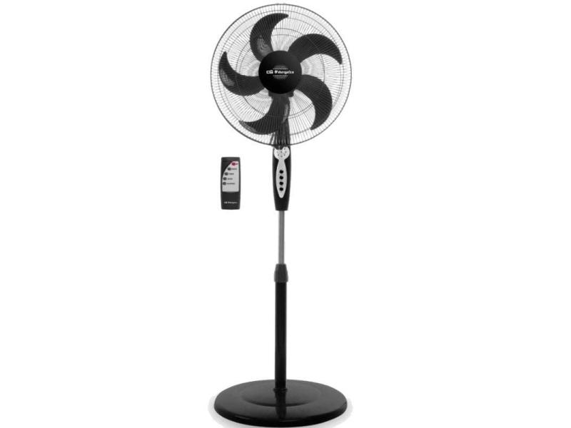 Ventilador de Pie Orbegozo SF 0249/ 60W/ 5 Aspas 40cm/ 3 velocidades