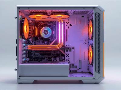 Técnico reparando un ordenador